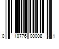 Barcode Image for UPC code 010776000081