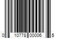 Barcode Image for UPC code 010778000065