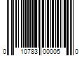 Barcode Image for UPC code 010783000050