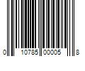 Barcode Image for UPC code 010785000058