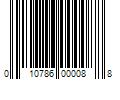 Barcode Image for UPC code 010786000088