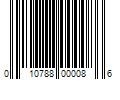 Barcode Image for UPC code 010788000086