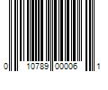 Barcode Image for UPC code 010789000061