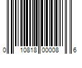 Barcode Image for UPC code 010818000086