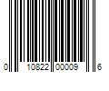 Barcode Image for UPC code 010822000096