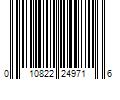 Barcode Image for UPC code 010822249716