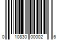 Barcode Image for UPC code 010830000026