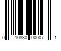 Barcode Image for UPC code 010830000071