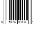 Barcode Image for UPC code 010837000081