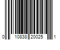 Barcode Image for UPC code 010838200251