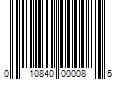 Barcode Image for UPC code 010840000085