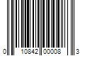 Barcode Image for UPC code 010842000083