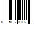 Barcode Image for UPC code 010847000064