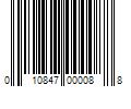 Barcode Image for UPC code 010847000088