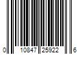 Barcode Image for UPC code 010847259226