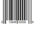 Barcode Image for UPC code 010849000086