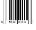 Barcode Image for UPC code 010886000087