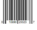 Barcode Image for UPC code 010890200237