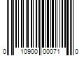 Barcode Image for UPC code 010900000710