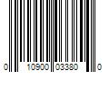 Barcode Image for UPC code 010900033800