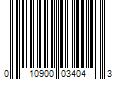 Barcode Image for UPC code 010900034043