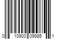 Barcode Image for UPC code 010900099851