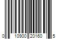 Barcode Image for UPC code 010900201605