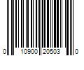 Barcode Image for UPC code 010900205030