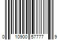 Barcode Image for UPC code 010900577779