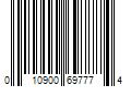 Barcode Image for UPC code 010900697774