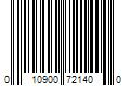 Barcode Image for UPC code 010900721400