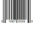 Barcode Image for UPC code 010907000089