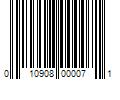 Barcode Image for UPC code 010908000071