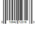 Barcode Image for UPC code 010942123163