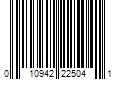 Barcode Image for UPC code 010942225041