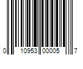 Barcode Image for UPC code 010953000057