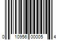 Barcode Image for UPC code 010956000054