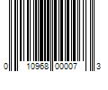 Barcode Image for UPC code 010968000073