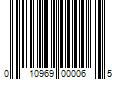 Barcode Image for UPC code 010969000065