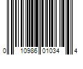 Barcode Image for UPC code 010986010344