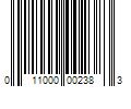 Barcode Image for UPC code 011000002383