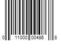 Barcode Image for UPC code 011000004868