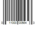 Barcode Image for UPC code 011000005643