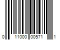 Barcode Image for UPC code 011000005711