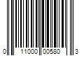 Barcode Image for UPC code 011000005803