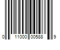 Barcode Image for UPC code 011000005889