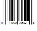 Barcode Image for UPC code 011000005926