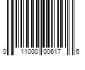 Barcode Image for UPC code 011000006176