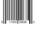 Barcode Image for UPC code 011000006350