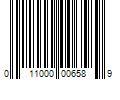 Barcode Image for UPC code 011000006589